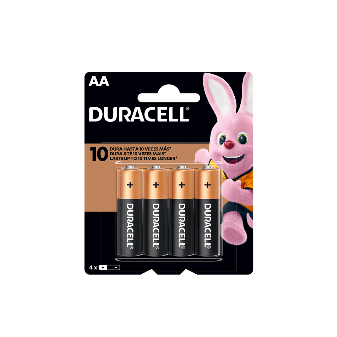 Baterías Alcalinas Duracell Aa Paquete