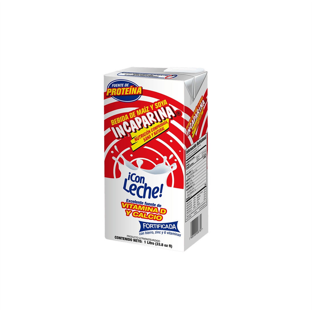 Incaparina con Leche Lista Para Tomar Tetrapack