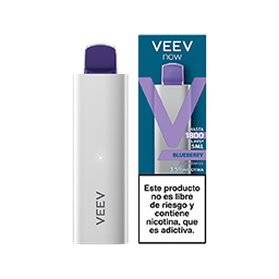 Vaporizador Veev Now 1800 Puffs Blueberry image number 0