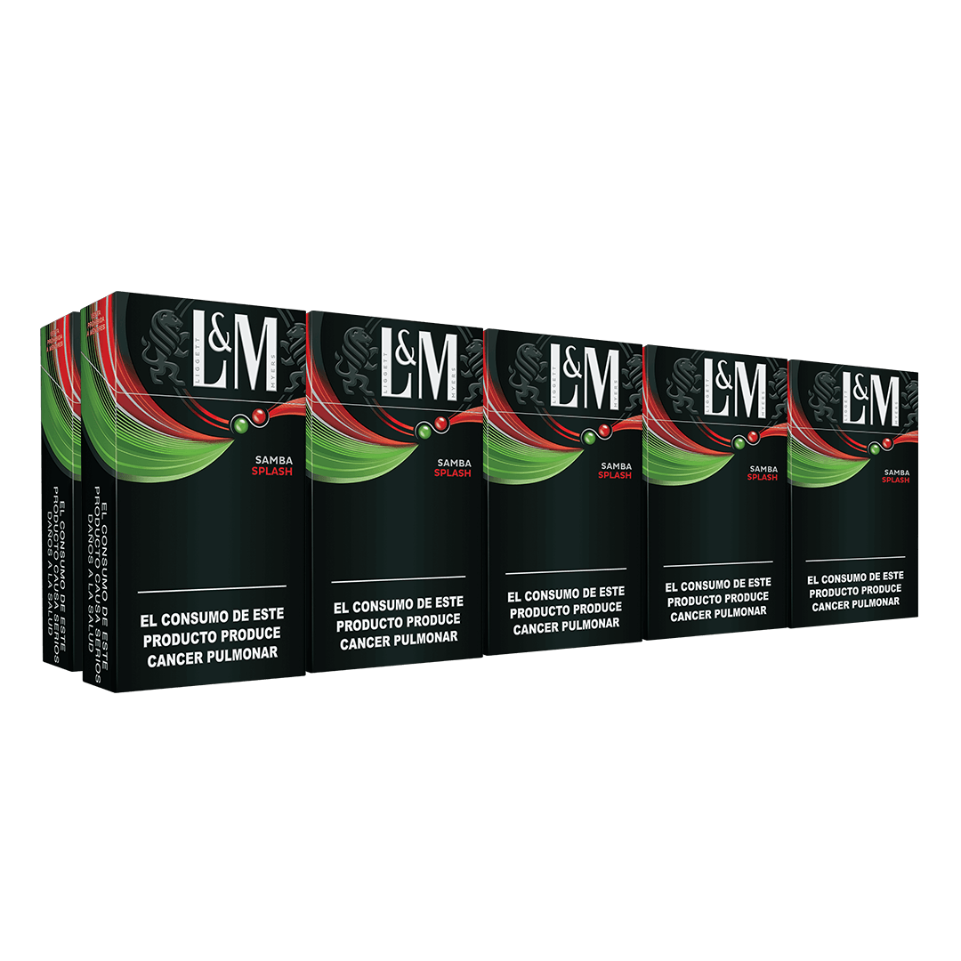 Cigarros L&M Samba Splash Mint