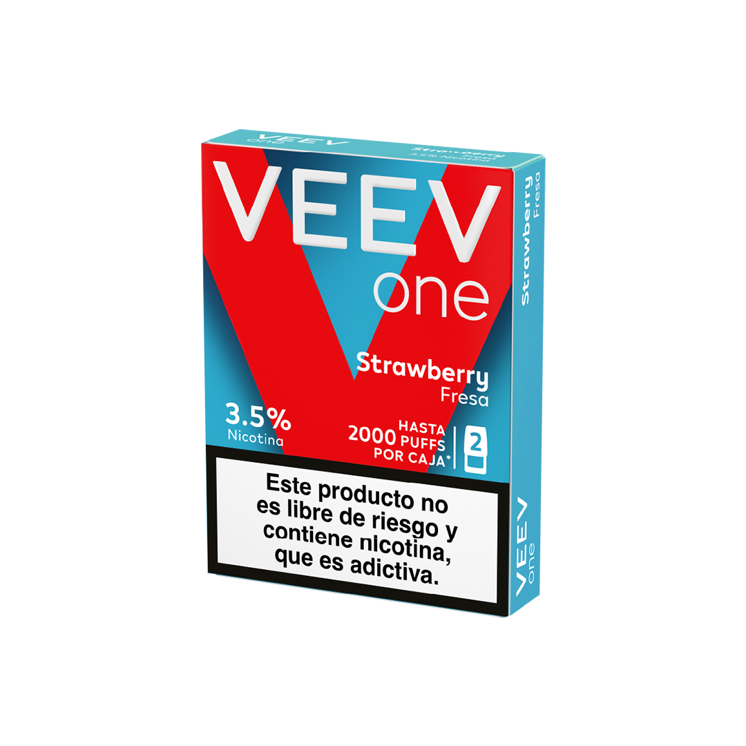 Vaporizador Veev One 1000 Puffs Strawberry image number 0