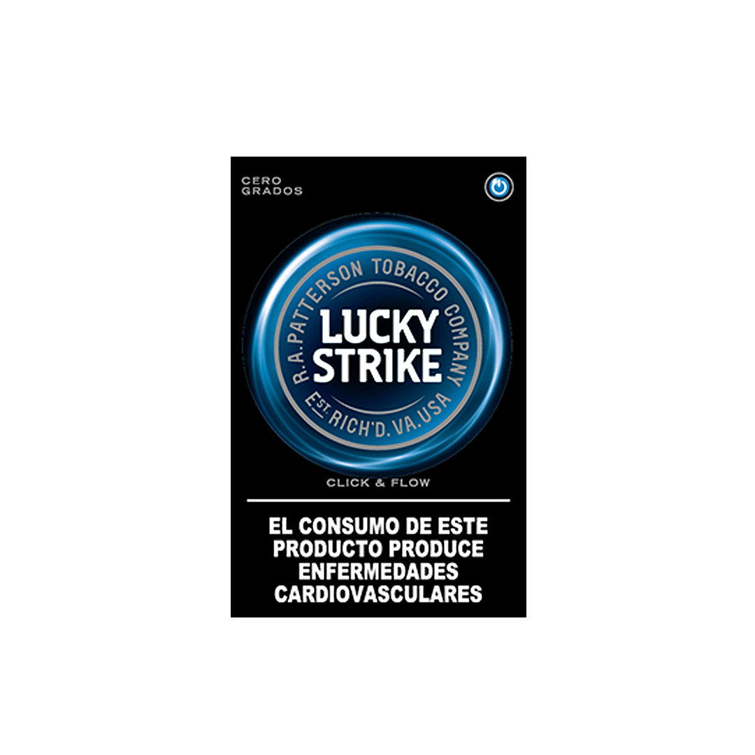 Cigarros Lucky Strike Cero Grados Tube