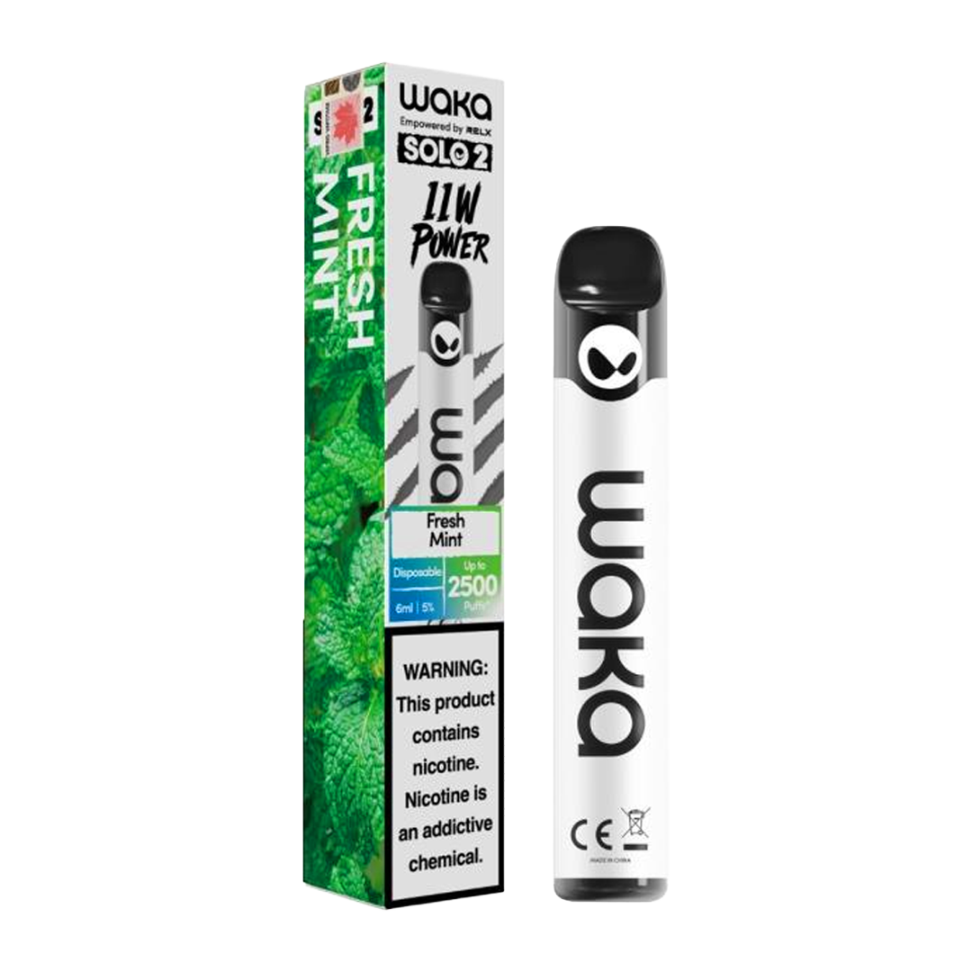 Waka Pocket 6000 Puffs Blueberry Mint. image number 0