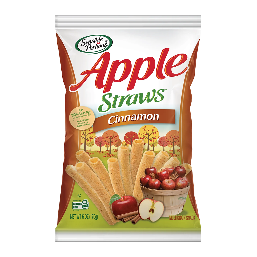 Apple Straws Cinnamon