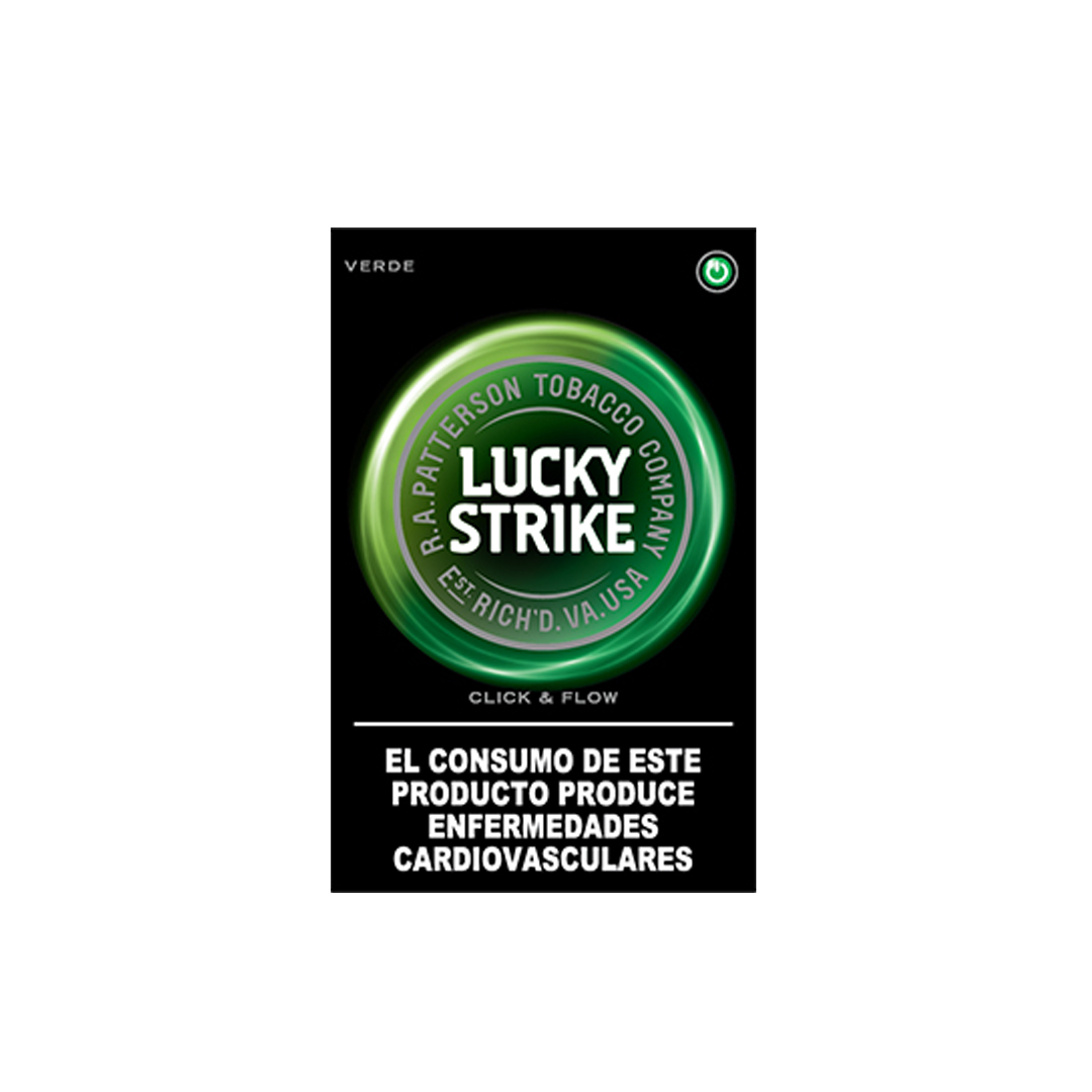 Cigarros Lucky Strike Verdes