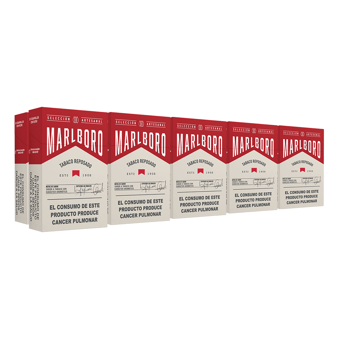 Cigarros Marlboro Artesanal Rojo