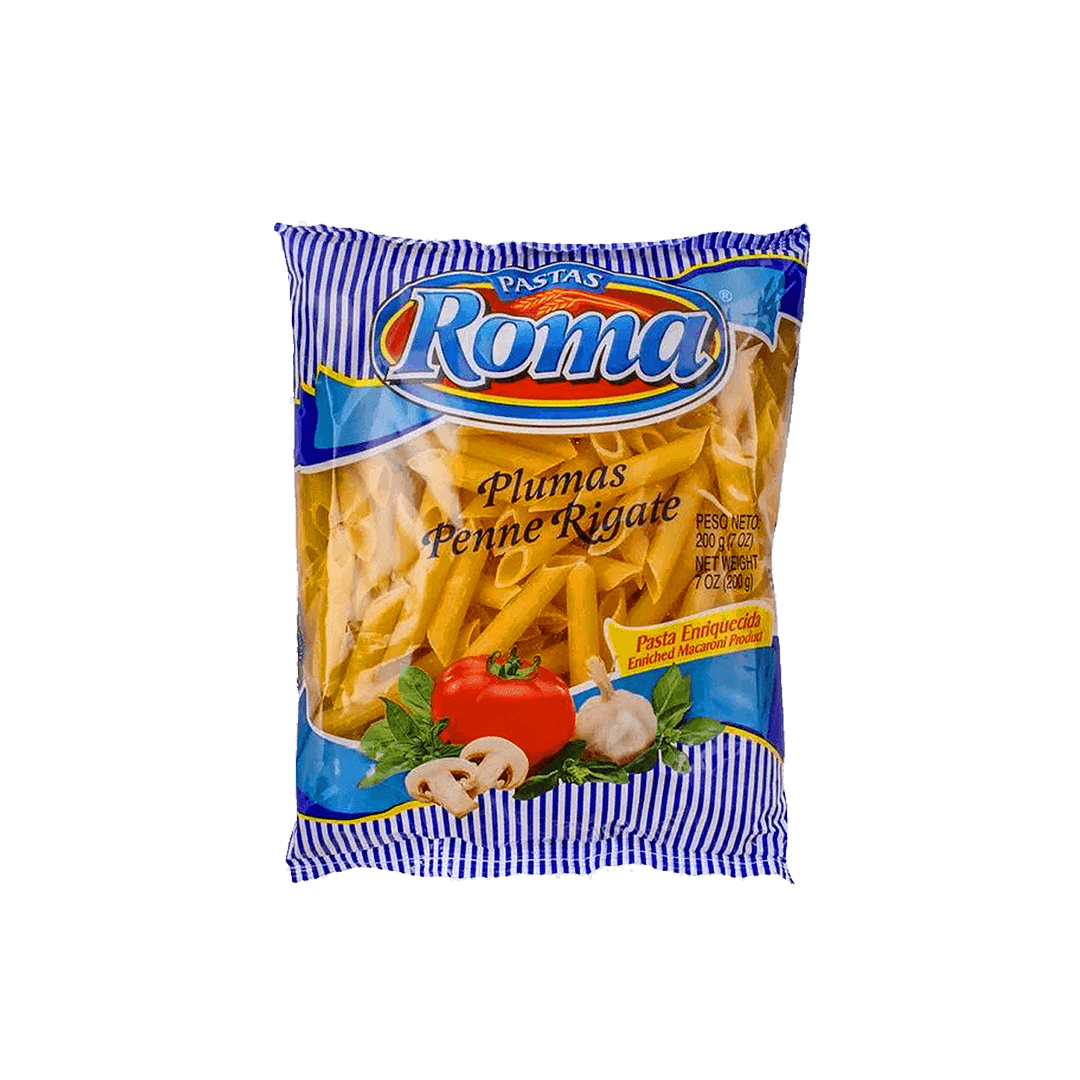 Pasta Alimenticia Roma Plumas