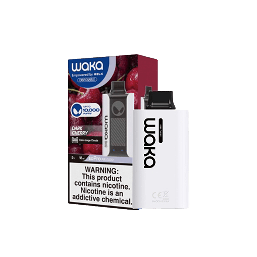 Vaporizador Waka Sopro 10000 Puffs Dark Cherry