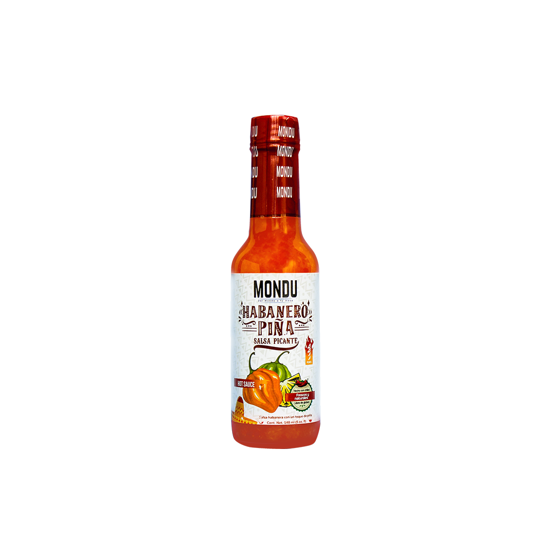 Salsa Picante Mondu Habanero Piña