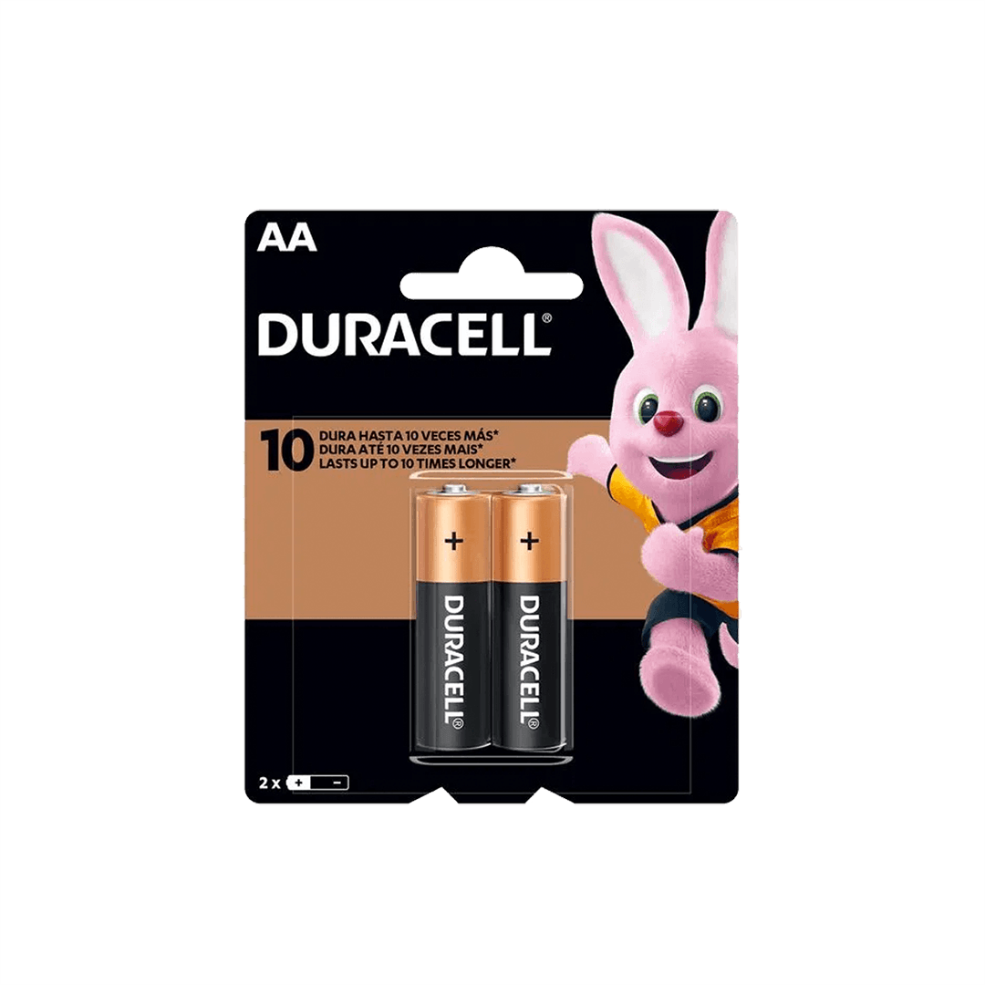Baterías Alcalinas Duracell AA Paquete