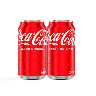 Pack Coca Cola 355 ml. image number 0