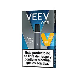 Vaporizador Veev One Space Grey + Vap 1000 Puffs Mango image number 0
